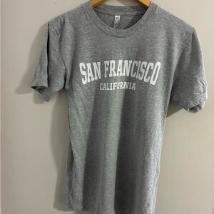 American Apparel Gray Short Sleeve Tee
